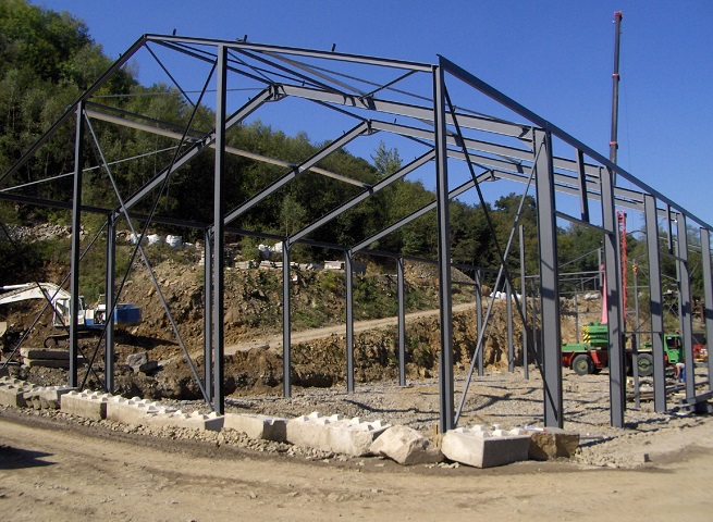 Image du projet Construction d'un hall de travail de la Pierre à Tavier