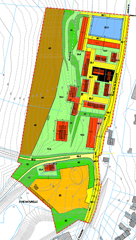 Image-lien vers le projet Plan communal d'aménagement "Quartier du Paradis" à Orp-Jauche