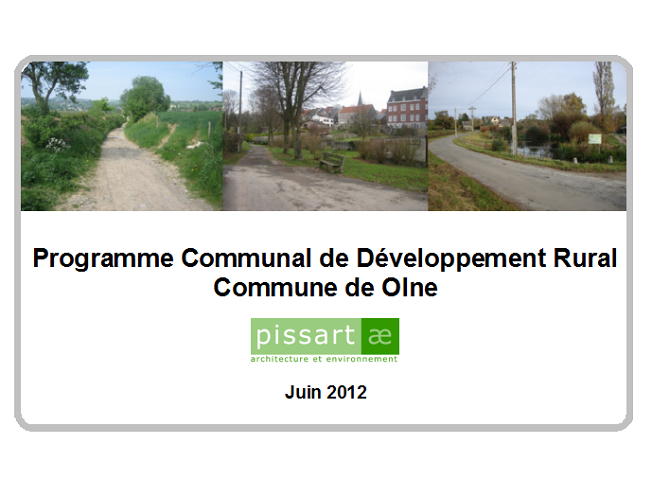 Image du projet Plan Communal de Développement Rural de Olne