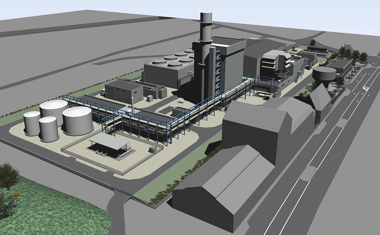 Image du projet Construction d'une centrale électrique à Marcinelle (dossier de demande de permis unique)