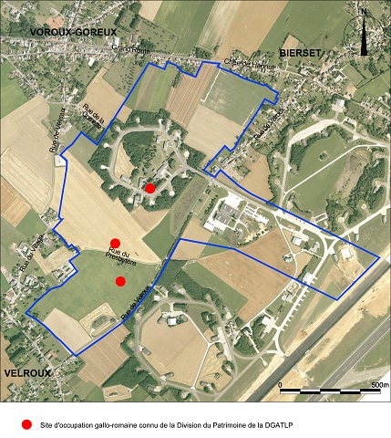 Image du projet Etude environnementale du redéploiement de la base militaire sur le site de l'aéroport de Liège Bierset