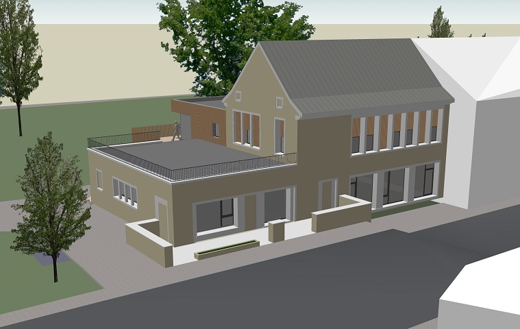 Image du projet Transformation/extension d'un bâtiment en maison rurale à Vielsalm