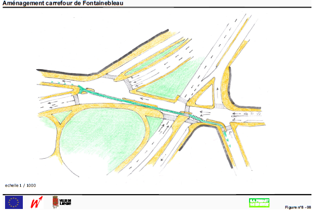 Image du projet Mise en œuvre du « Plan Communal d'Itinéraires Cyclables » de la Ville de Liège